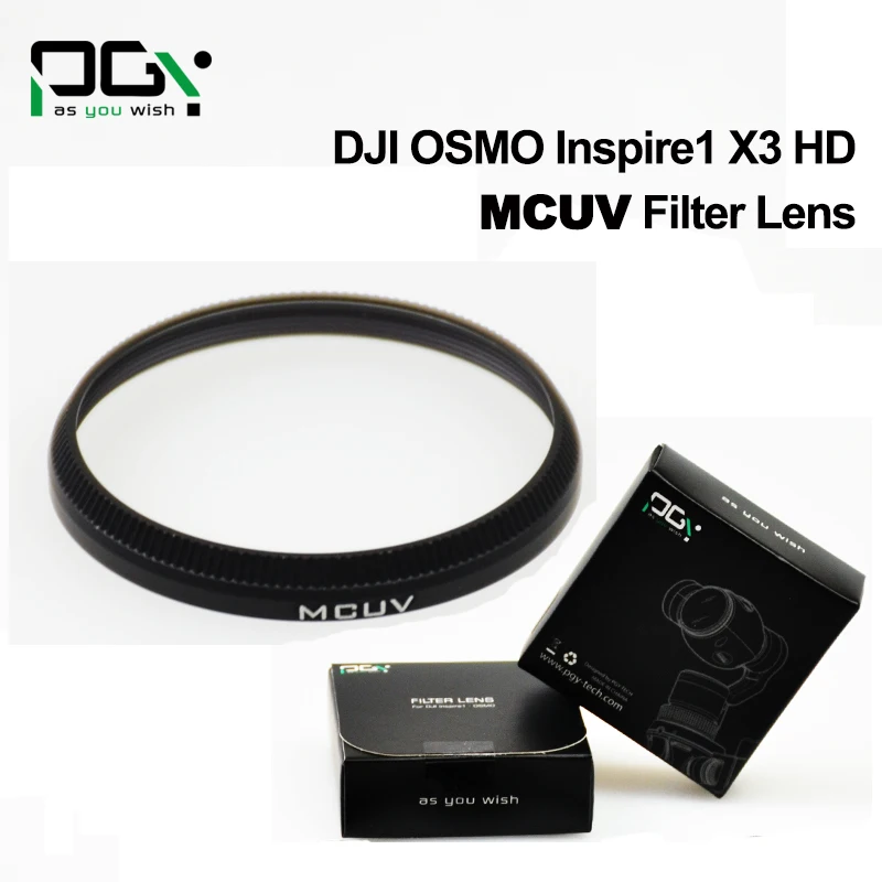 Фильтр для объектива камеры DJI OSMO X3 inspire1 Professional Advanced gimbal Камера ND2-400 ND4 ND8 ND16 CPL MC-UV