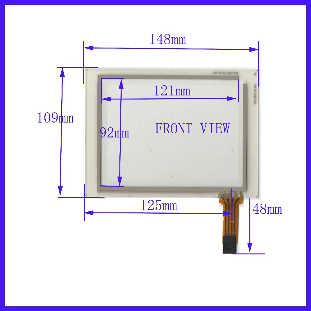 ZhiYuSun новые 148 мм * 109 5 6 дюймовые сенсорные экраны 4 провода резистивная USB