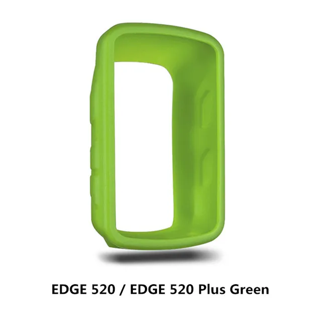 Светло-зеленый Garmin Edge 520/Edge 520 Plus, чехол для велосипеда, силиконовый чехол, кожаный чехол, фирменная Новинка, оригинальная коробка - Цвет: Светло-зеленый