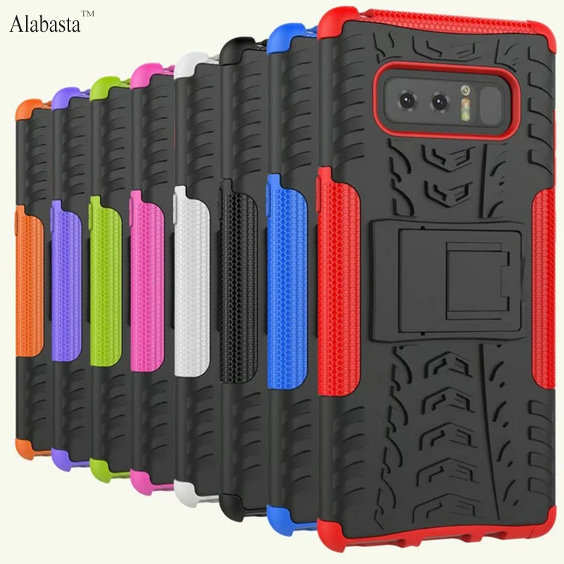 Alabasta Новый защитный чехол-подставка чехол для Samsung Note 8 Гибридный ТПУ Жесткий