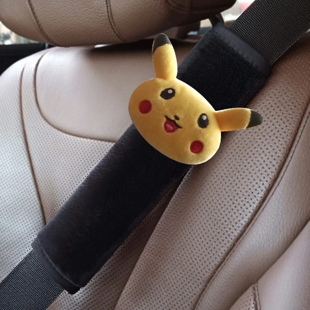 1 шт. чехол рулевого колеса автомобиля с монстрами из мультфильма pocket pokemon Pikachu