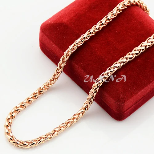 Комплект ювелирных изделий из розового золота 5 мм (без красной коробки)|set