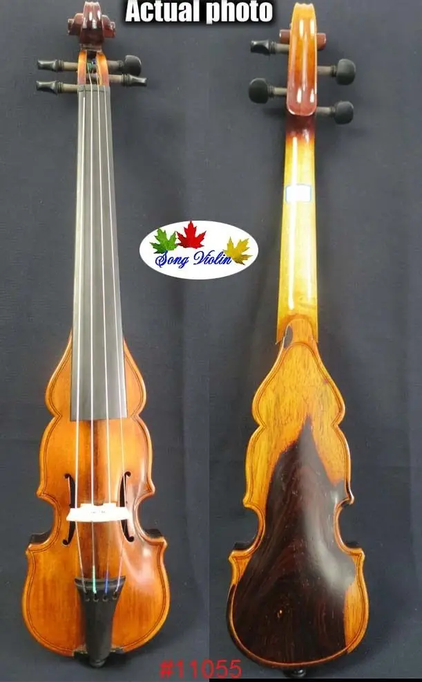 

Hand made cocobolo wood pochette Mini violin 7 3/4" big warm sound #11055