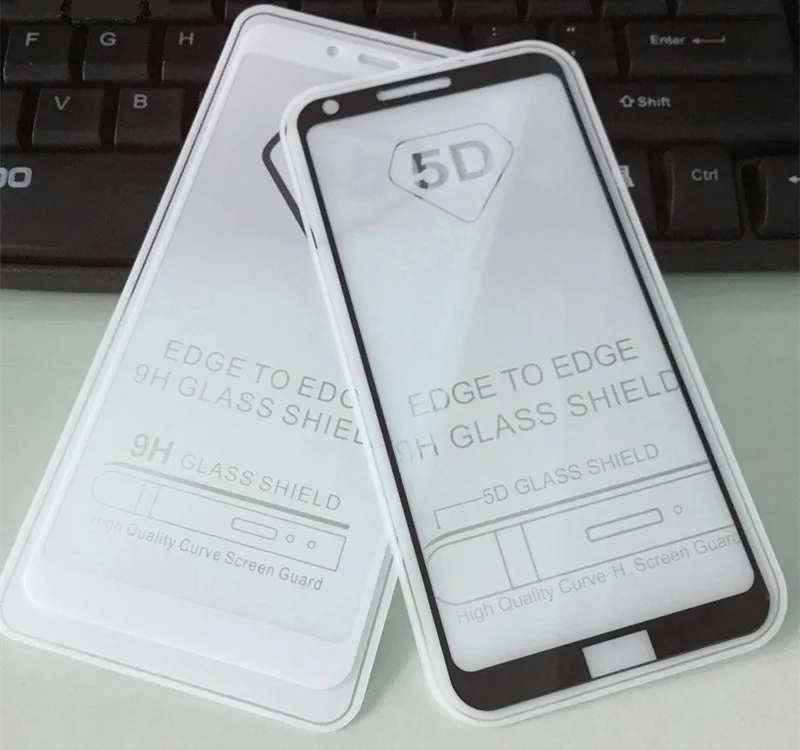 Для LG Q6 стекло 5D полное клеевое покрытие протектор экрана телефона закаленное