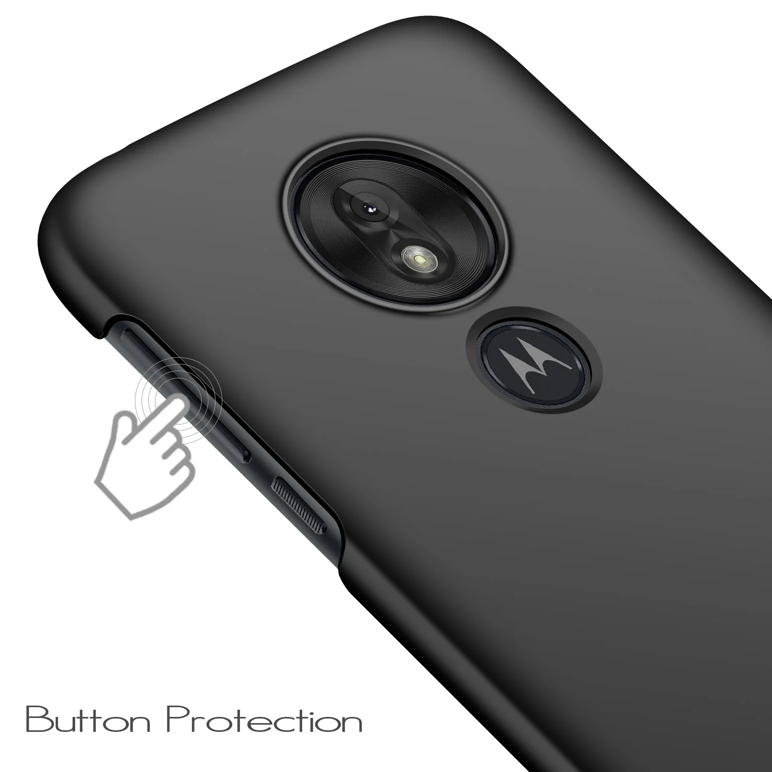 Для moto rola moto G7 Play чехол роскошный высококачественный Жесткий ПК Тонкий матовый защитный чехол на заднюю панель для moto g7 play phone shell