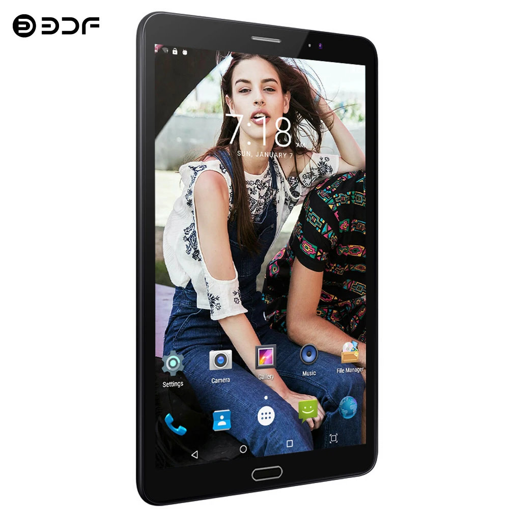 BDF планшет 8 дюймов 2.5D экран Android 7,0 планшетный ПК 4 ГБ/64 Гб 4G LTE телефон планшет две sim-карты 1920*1200 ips ПК планшет 7 8 9 10