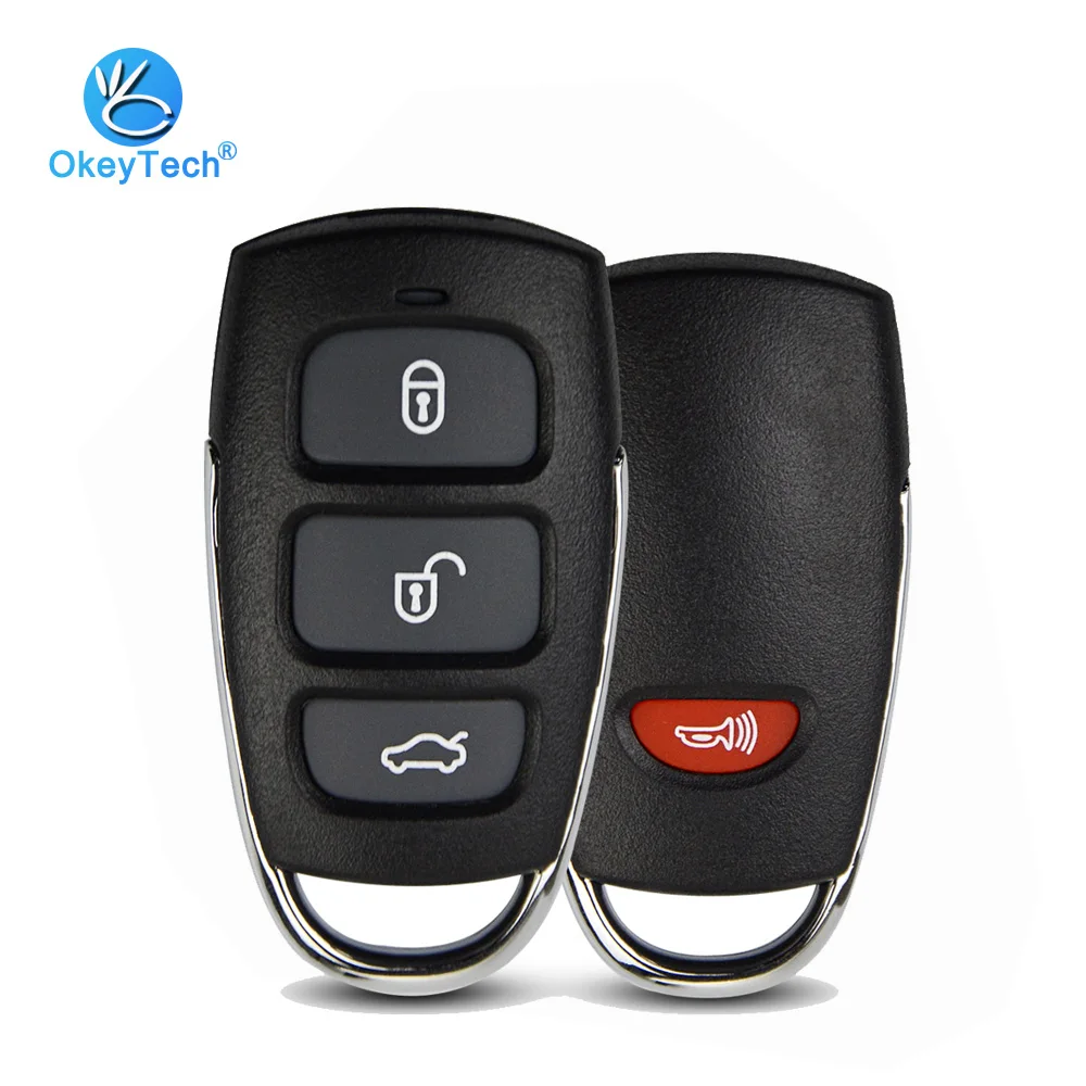 OkeyTech Автомобильный ключ оболочка для Hyundai Tucson Santa FE Kia Elantra Sorento Cerato