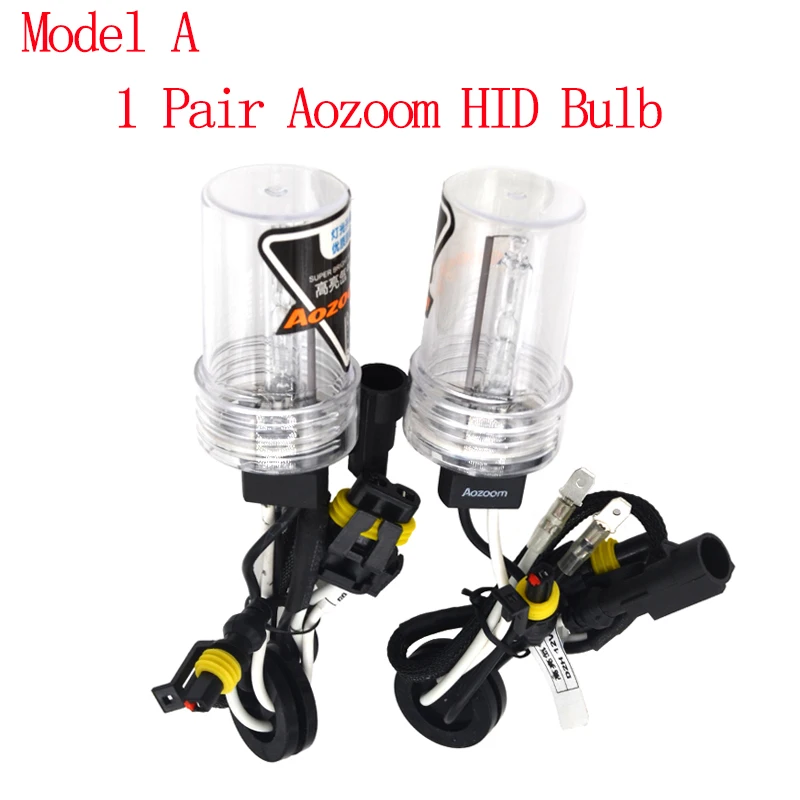 Фар автомобиля ксенона H1 H3 H7 H11 9005 HB4 D2H Aozoom HID фара Лампа 5500 К 55 Вт Aozoom ABN06 Быстрый Яркий ксенона балласт