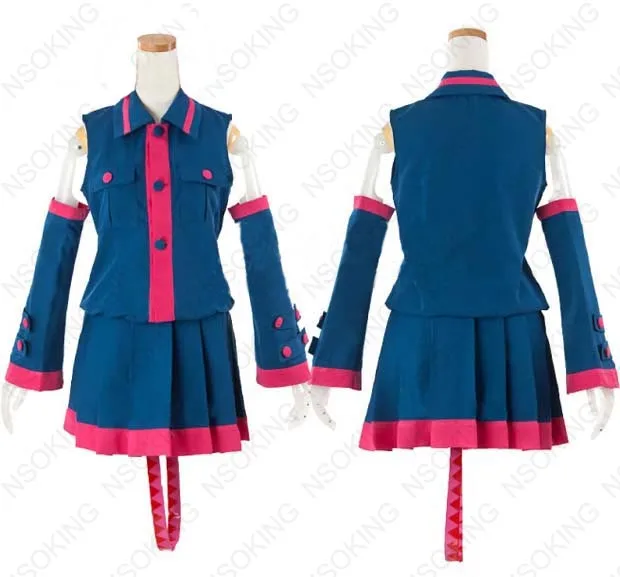 Аниме VOCALOID Hatsune Мику касанэ тето Косплэй костюм Tailor Made