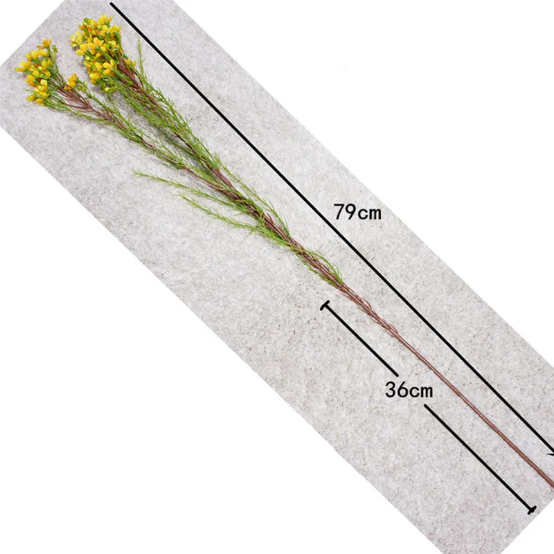 79cm Artificial Plum Flower Branch Real Touch Fake Flowers Simulation Plant for Party DIY Wedding Decoration Home Garden Decor | Дом и сад