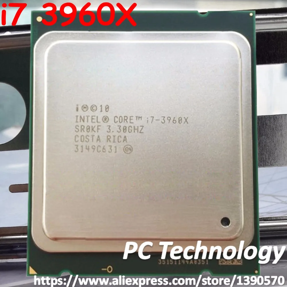 Оригинальный процессор Intel Core i7 Extreme Edition 3960X стандартный десктопный 6 ядерный 3 30