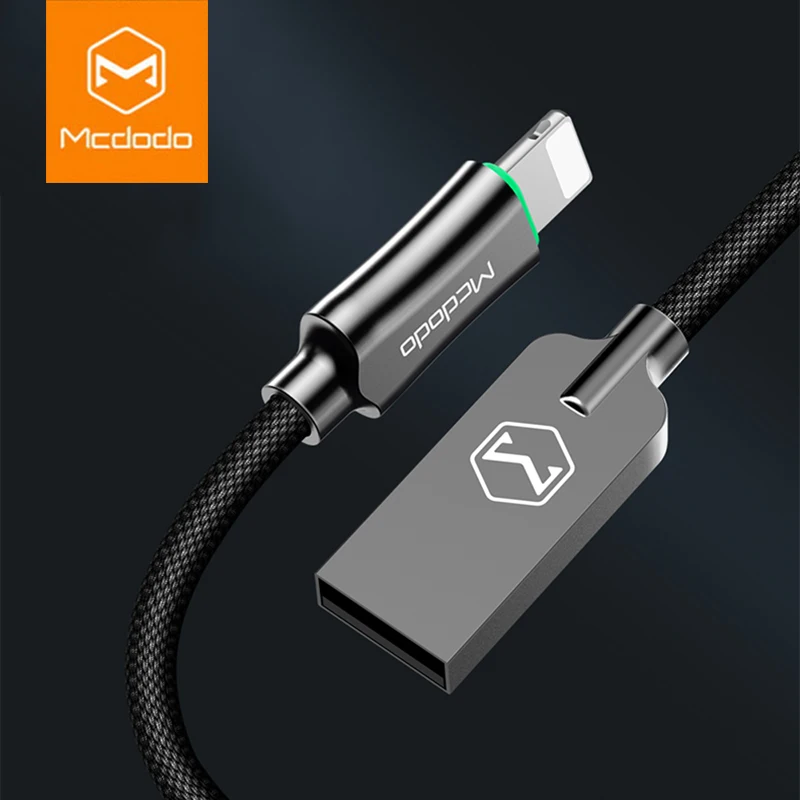USB-кабель Mcdodo для iPhone X 7 Plus с автоматическим отключением кабель быстрой зарядки и