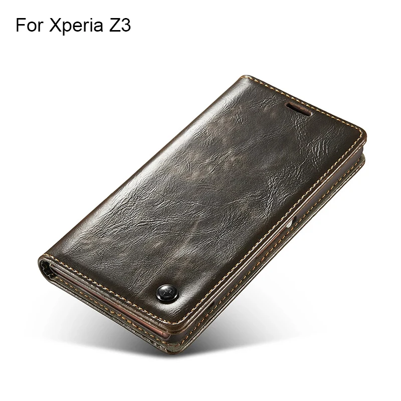 Элитный бренд из натуральной кожи кошелек чехол для Sony Xperia Z3 D6633 D6603 флип Чехол с