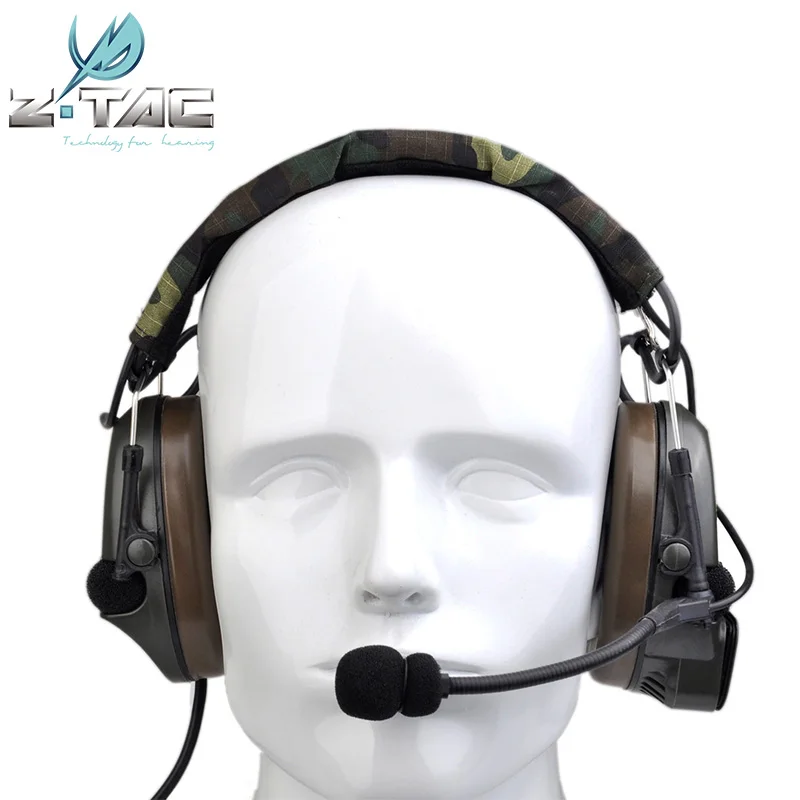 Z тактический TAC Sordin Тактический Airsoft Comtac I гарнитура шлем Шум шумоподавления Softair