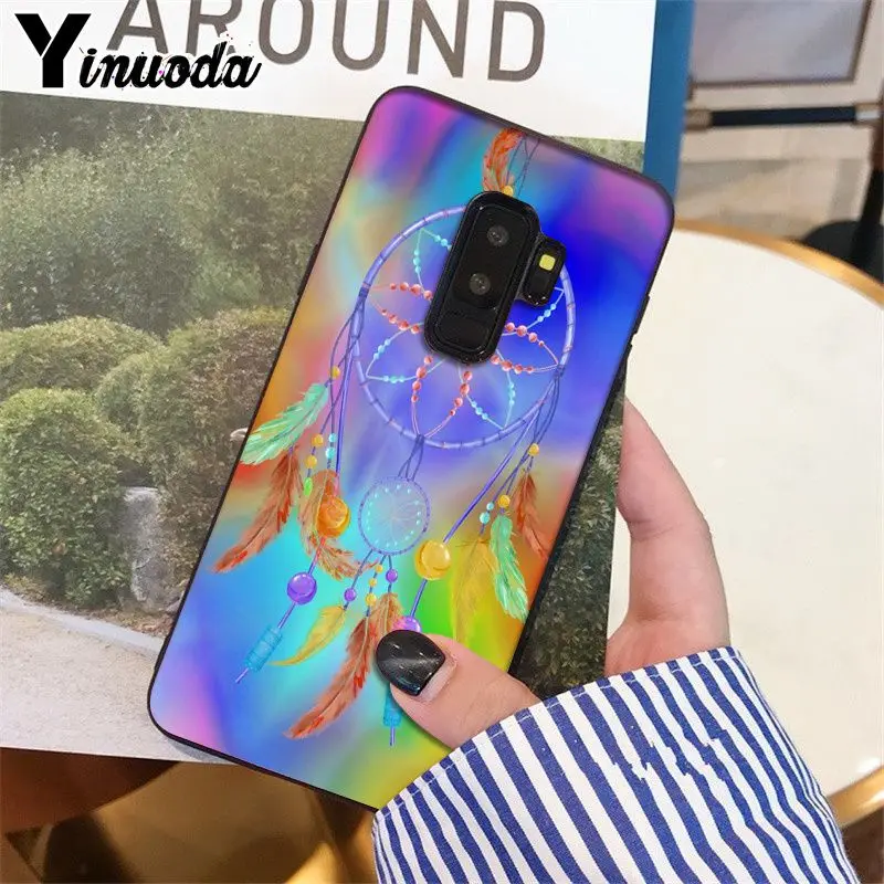 Yinuoda Ловец снов Мягкий Силиконовый ТПУ чехол для телефона GALAXY s5 s6 edge plus s7 s8 s9 |
