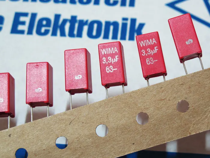 20 шт./50 шт. Германия WIMA MKS2 3 мкФ 63V 335J медная пленка для стоп|Конденсаторы| |
