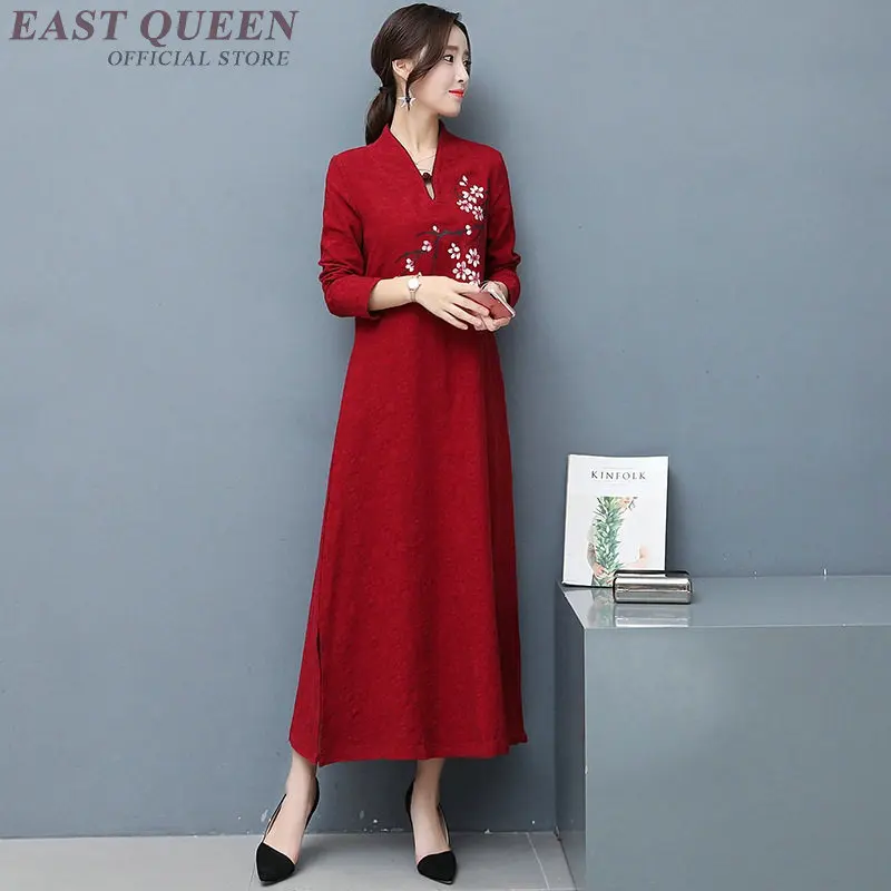 Женское платье Ципао qipao китайское Оригинальное в традиционном китайском стиле