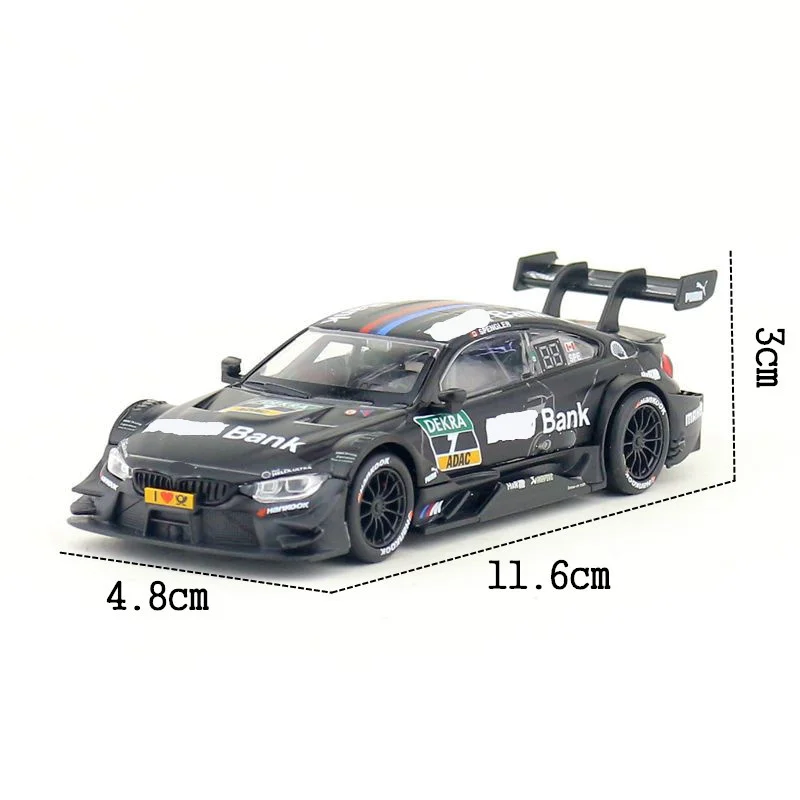Бесплатная доставка/RMZ City игрушка/модель под давлением/Масштаб 1:43/M4 DTM Супер