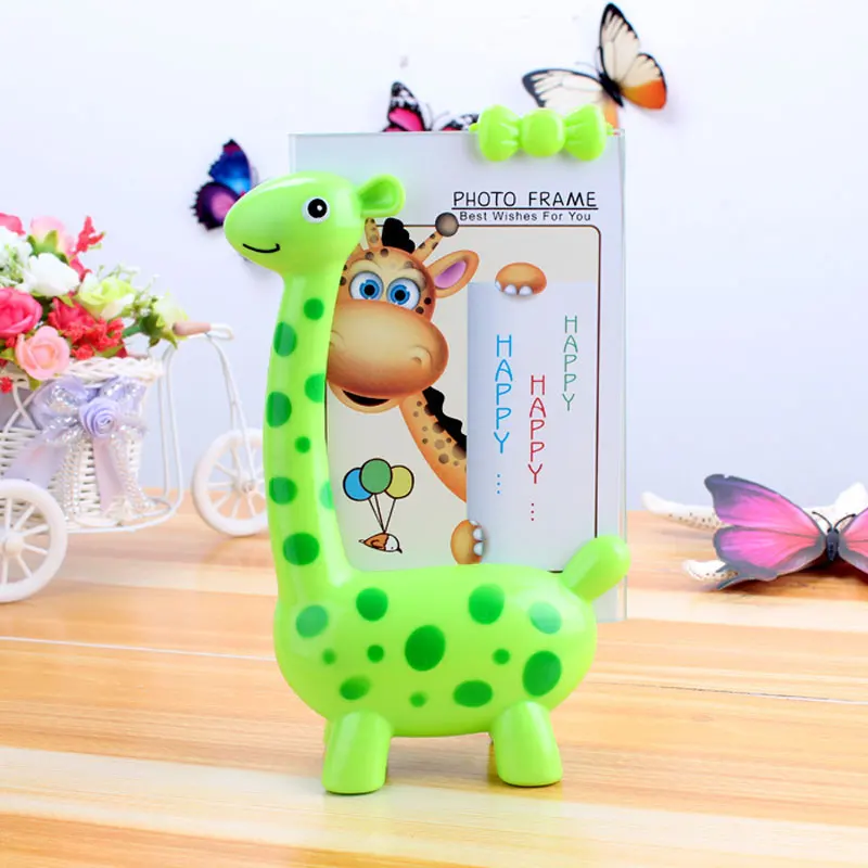 Творческая картонная Жираф Рамка для фотографии декор детей наборы изготовления