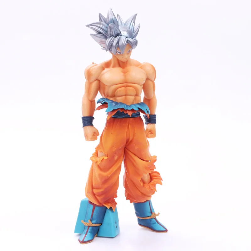 HKXZM Аниме Фигурка 25 см Жемчуг дракона супер ультра инстинкт Гоку Migatte No Gokui ключ