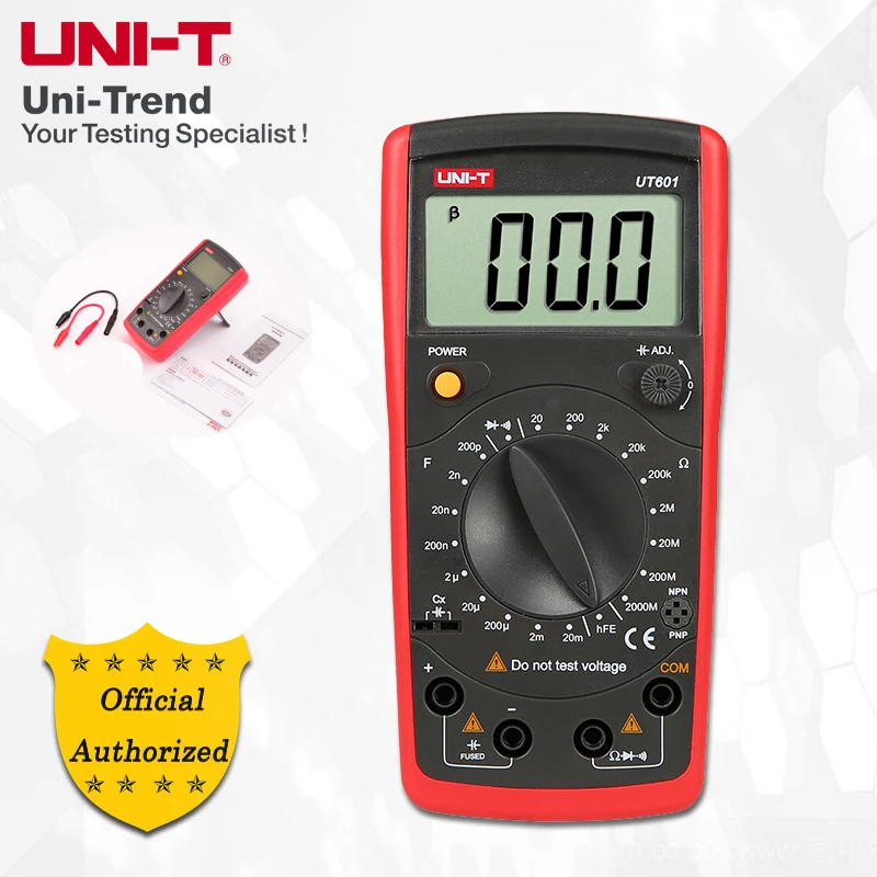 UNI T UT601 инструмент для измерения емкости и индуктивности/LCR Meter Ручной индуктивный