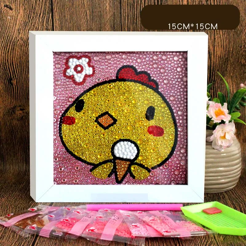 Мультфильм Аниме Животные Собака/кролик/свинья/корова Children5D DIY Diamond паста для