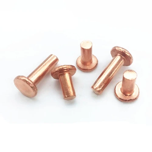 10 шт. плоские заклепки из фиолетовой меди 6 40 мм|Заклепки| |