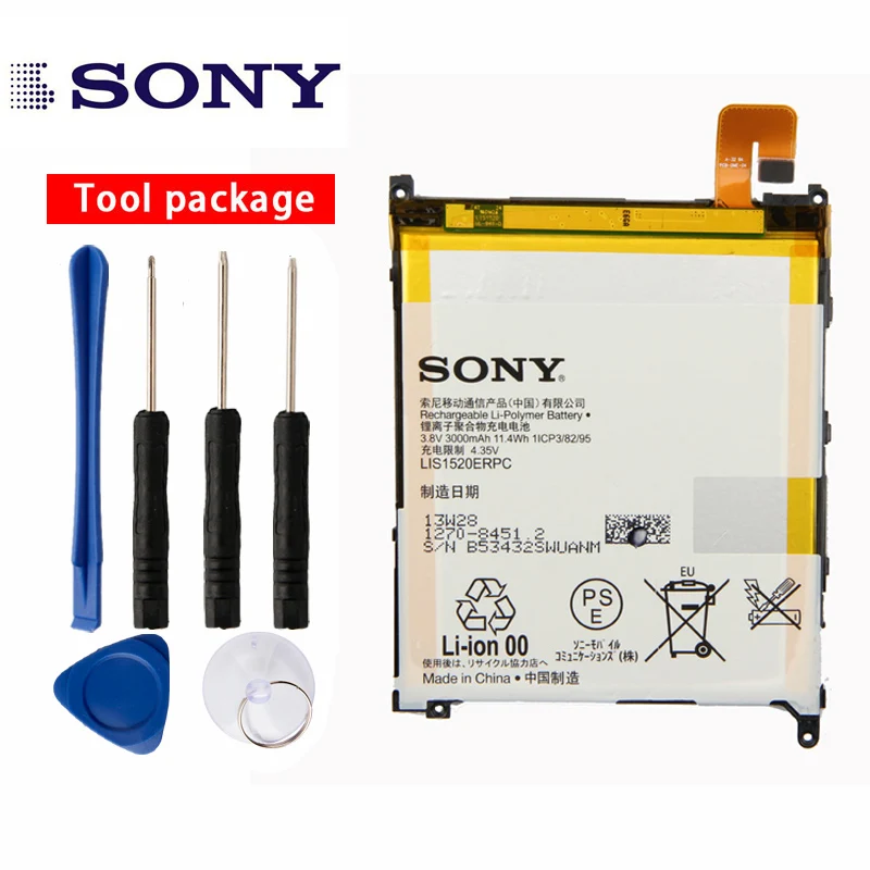 Оригинальный аккумулятор высокой емкости LIS1520ERPC для телефона Sony Xperia Z Ultra XL39H XL39