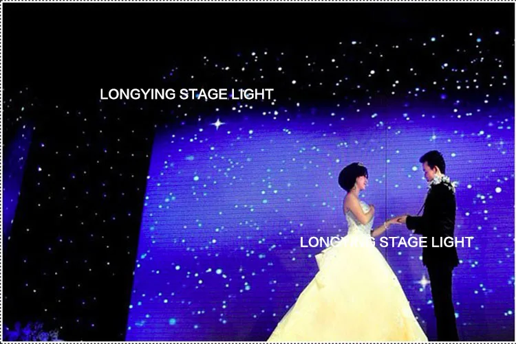 Бесплатная доставка 4 м * 6 синяя/Белая светодиодная занавеска со звездами