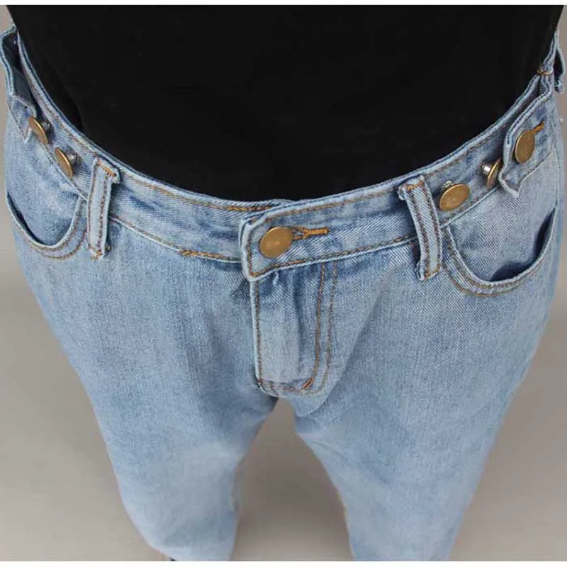 Джинсы шаровары мужские свободного покроя модные мешковатые джинсы в стиле хип