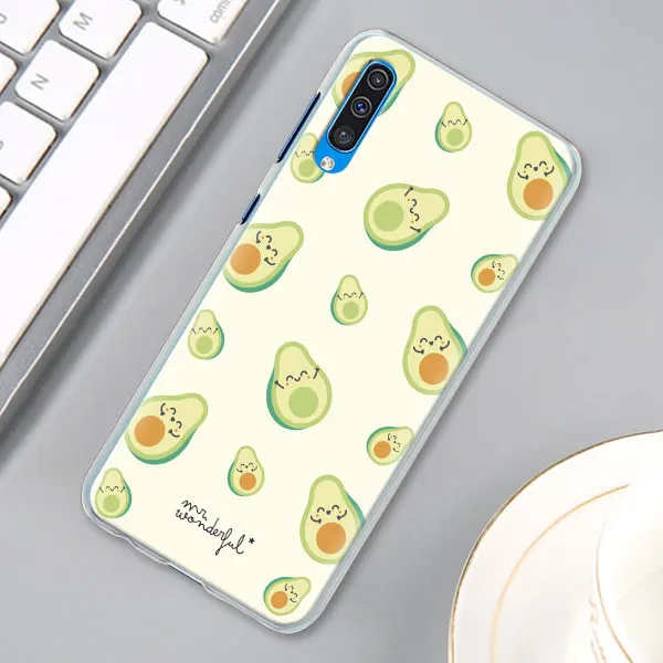 08 Забавный чехол Tumblr avocado для Samsung Galaxy A30 A40 A50 A70 A6 A8 Plus A7 A9 M30 чехол для телефона - Цвет: 08