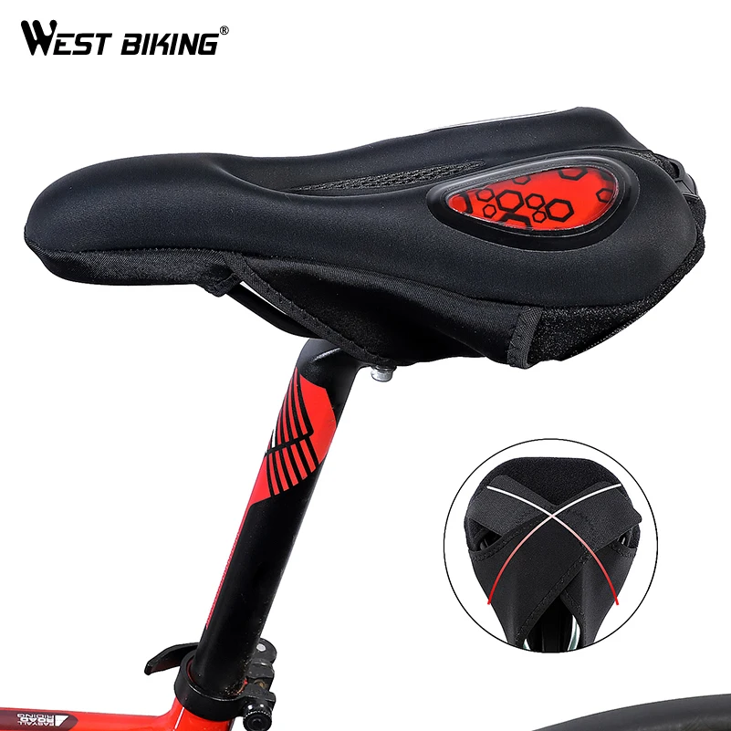 WEST BIKING Чехлы для велосипедных сидений 3D Силиконовые гели MTB велосипедные чехлы