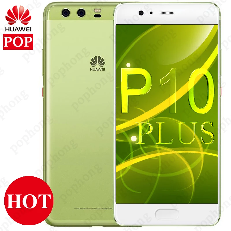 Huawei P10 Plus 4G LTE мобильный телефон Kirin 960 Восьмиядерный 6 ГБ ОЗУ 64 Гб ПЗУ Android 7 0 5 &quot2 K