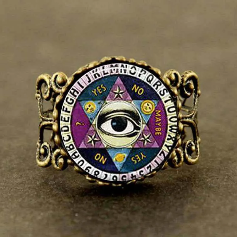 Новый Ouija доска драма мультфильм тайн Билла шифр колесо кольцо в стиле стимпанк