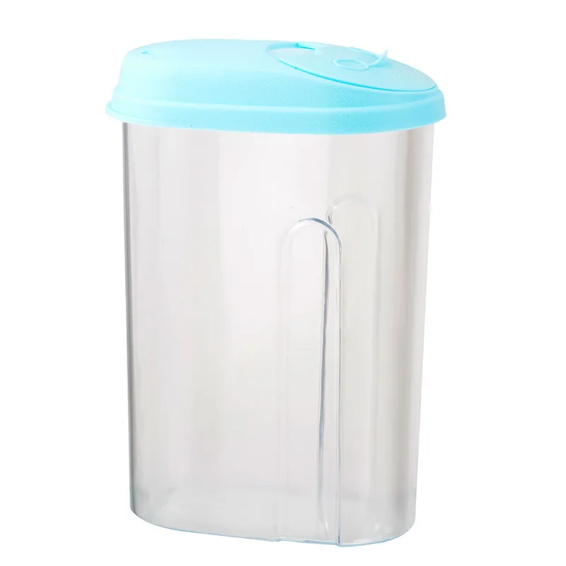 Hoomall 400/800/1600ml Multifunctional Blue Storage Crisper Kitchen Tool Grain Bean Rice Box Container Case Organizer | Дом и сад
