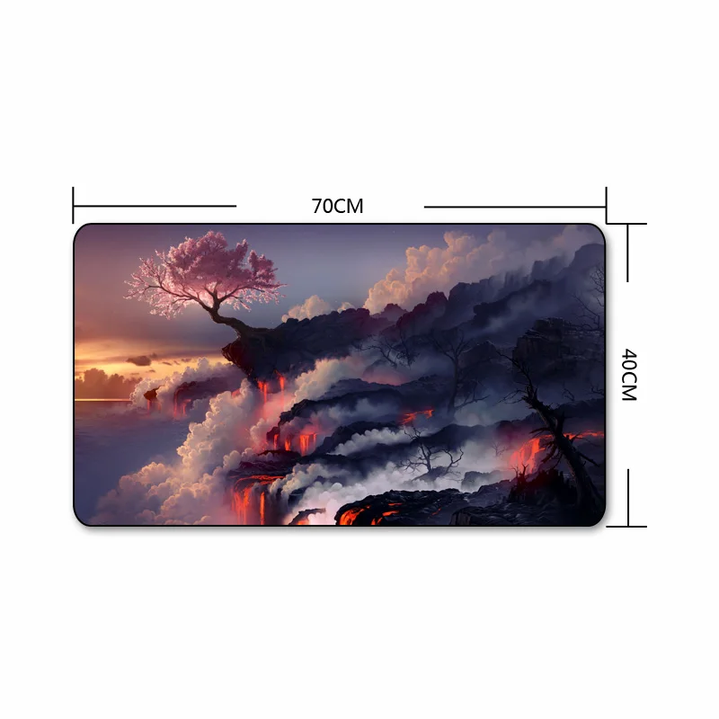 FFFAS 70X40 см большой игровой коврик для мыши Коврик для мыши коврик противоскользящая резиновая ткань клавиатура офисный стол коврик компьютерный геймер игровой коврик XXL