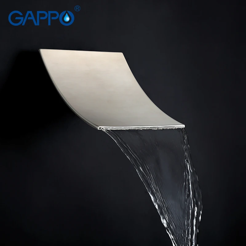 Хромированные скрытые смесители для душа GAPPO набор Водопад ванной комнаты