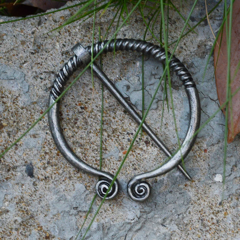 Viking Penannular брошь на булавке винтажная старинная средневековый плащ для Для женщин