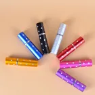 100 шт.лот, 5 мл, 10 мл, Flacon Parfum, дорожная бутылка, стеклянная флакон для духов, алюминиевая пустая бутылка-контейнер для косметики, флаконы