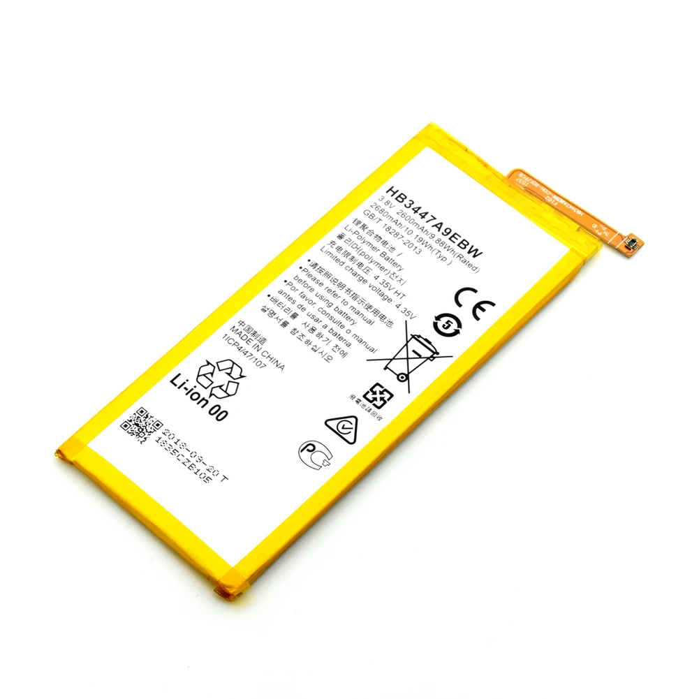100% Новый оригинальный YCDC Высококачественный аккумулятор HB3447A9EBW для huawei Ascend P8 GRA L09