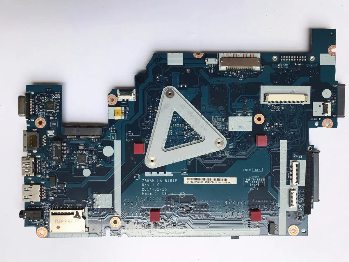 NBML811004 Z5WAH LA-B161P для Acer Aspire 15 6-дюйма E5-571P Core Материнская плата Intel ноутбука DDR3L 100%