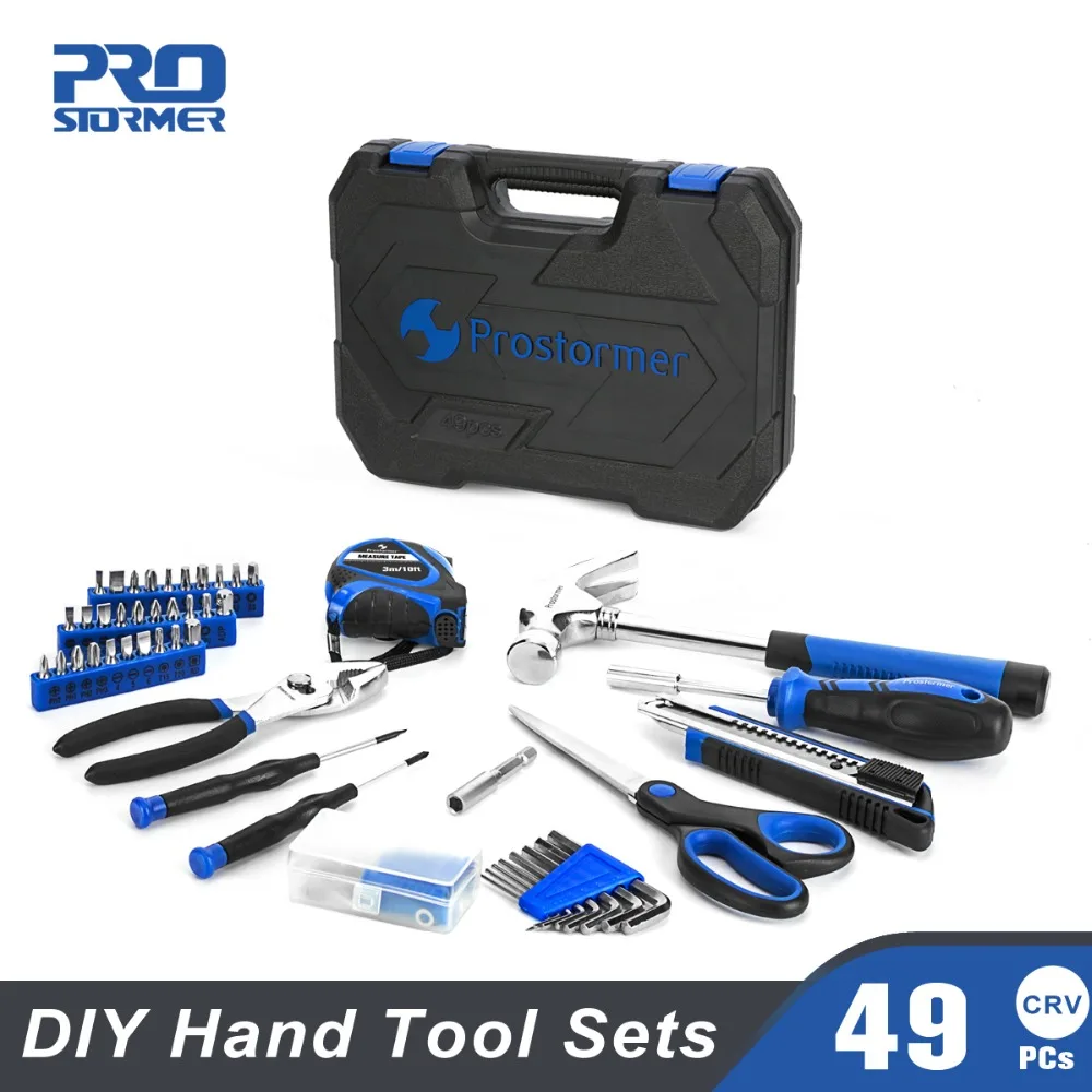 Prostormer 49 шт. Деревообрабатывающие инструменты DIY Инструменты для дома набор