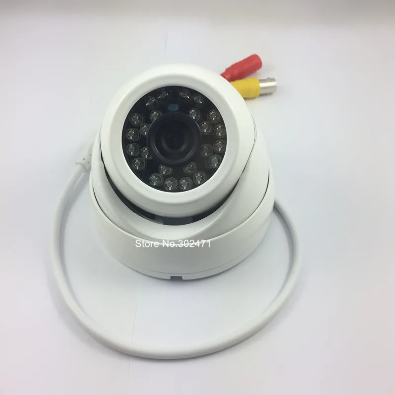 1/4 &quotCMOS (7030) металлическая ИК купольная камера 500tvl 20 м расстояние 3 6 объектив