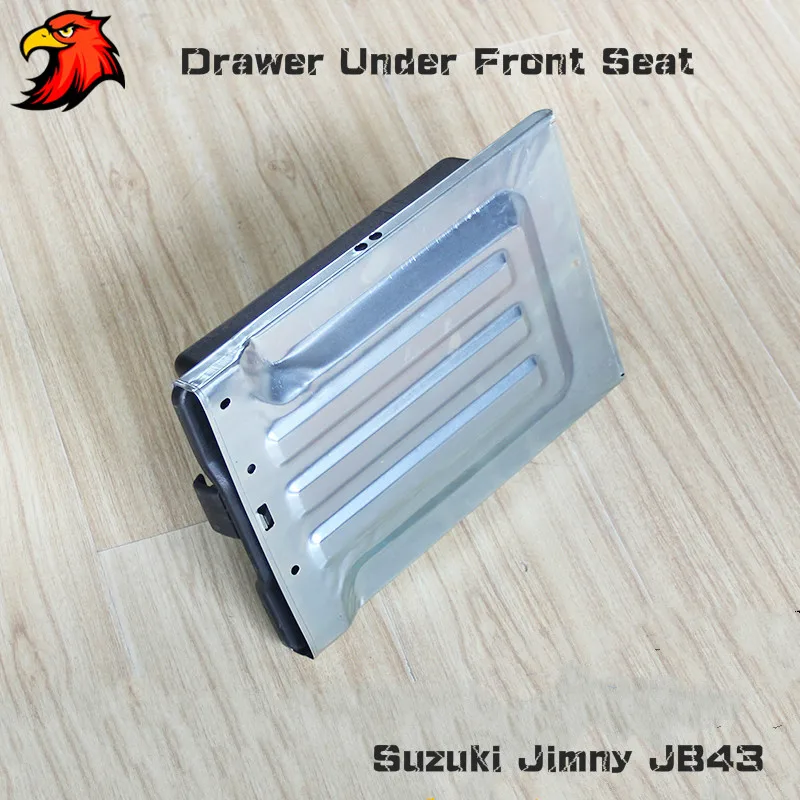 Caja de bandeja inferior de cajón debajo del asiento del conductor o del pasajero para Suzuki Jimny Jb43