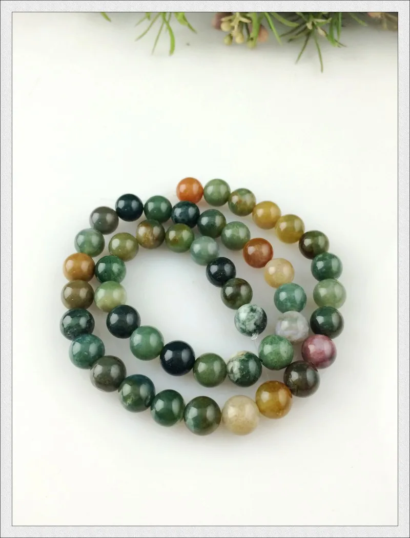 Круглые матовые шарики из натурального камня 8 мм 45 шт./лот|beads frosted|stone beadsnatural stone