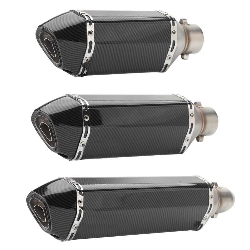 Модифицированная маленькая шестиугольная выхлопная труба для Yamaha R25/3/400 Yongyuan 350