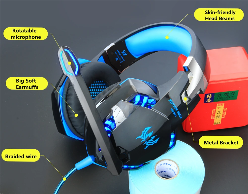 Игровые наушники, гарнитура, стерео бас, pro gamer, для мобильного телефона PS4, новинка, Xbox PC, компьютерные наушники с микрофоном