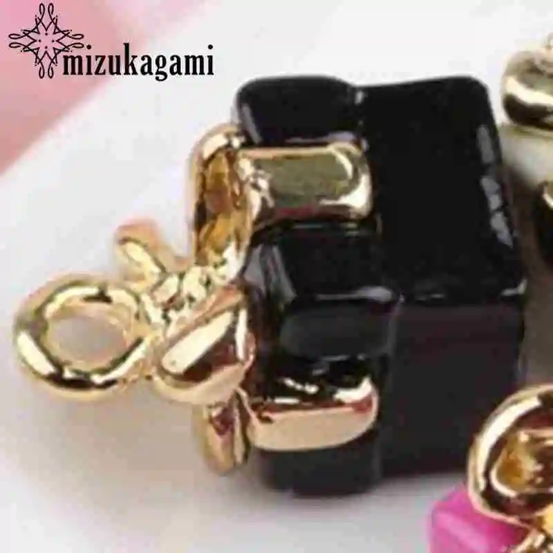 Эмалевые подвески из цинкового сплава яркие цвета 3D рождественские подарки 10