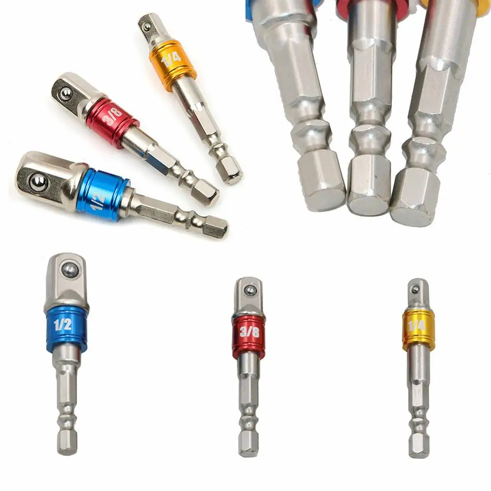 Патрон ударный с шестигранным хвостовиком 3 шт. для картриджей 1/2 дюйма 3/8 1/4 |