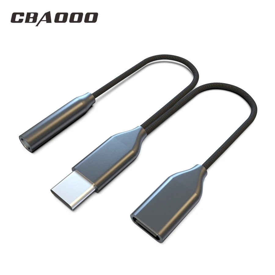 Переходник для наушников с разъемом USB C 3 5 на мм AUX Type зарядный адаптер Huawei mate 20 P30